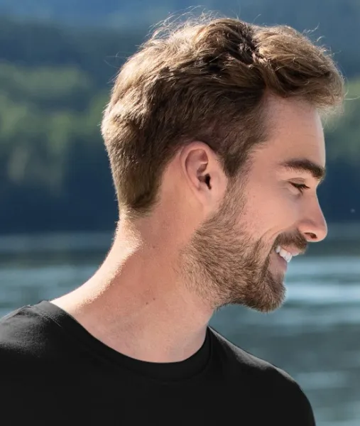 Muška modna majica - Klasičan okrugli izrez