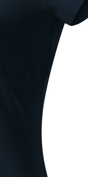 Ženska majica slim fit s V izrezom - Kroj s bočnim šavovima