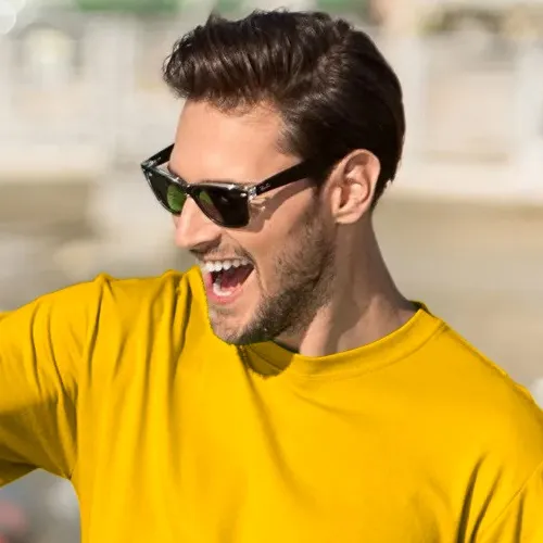 Muška klasična majica - Klasičan okrugli izrez