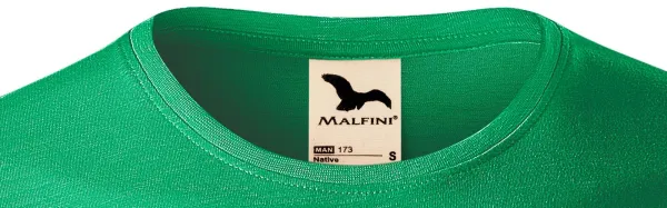 Muška majica, teksturirani organski pamuk - Klasičan okrugli izrez