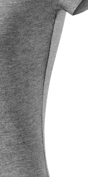 Ženska majica slim fit s V izrezom - Kroj s bočnim šavovima