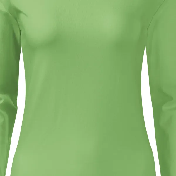 Ženska majica uskog kroja s dugim rukavima - Nježno suženi kroj