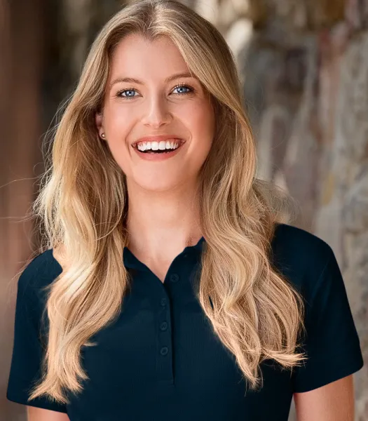 Ženska elegantna polo majica - Kopčanje s 5 gumba