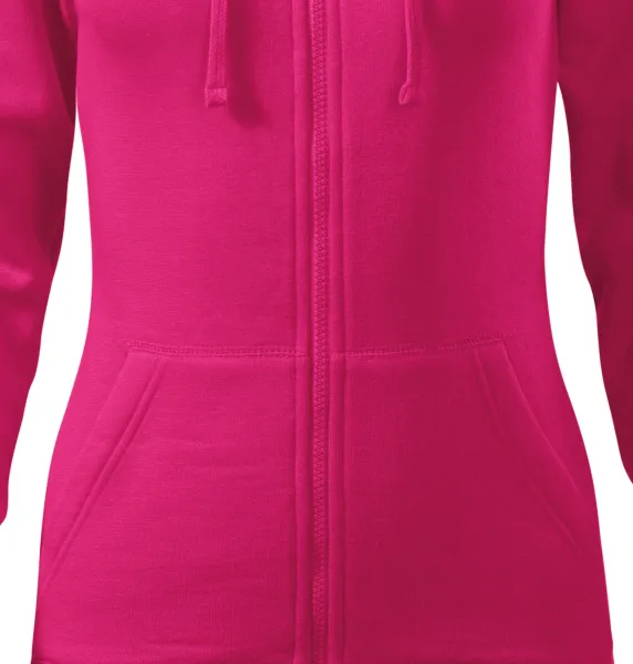 Ženska majica s kapuljačom - Suženi kroj s bočnim šavovima