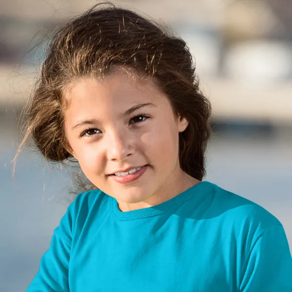 Dječja majica dugih rukava - Klasičan okrugli izrez