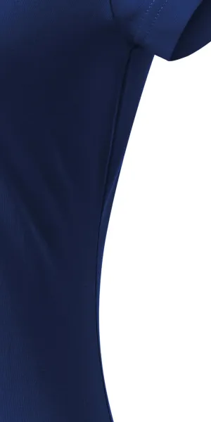 Ženska majica slim fit s V izrezom - Kroj s bočnim šavovima