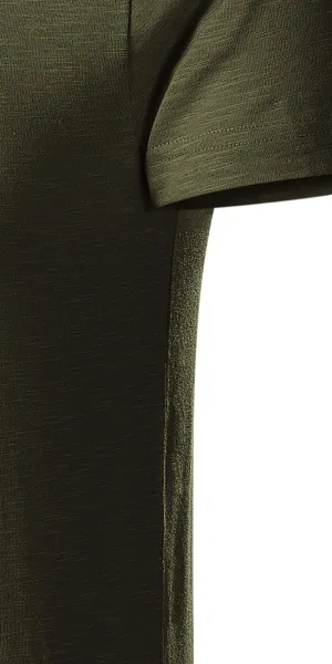 Muška majica, teksturirani organski pamuk - Kroj s bočnim šavovima