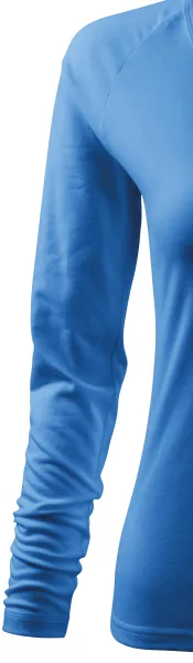 Ženska majica uskog kroja, V izrez - Dugi raglan rukavi