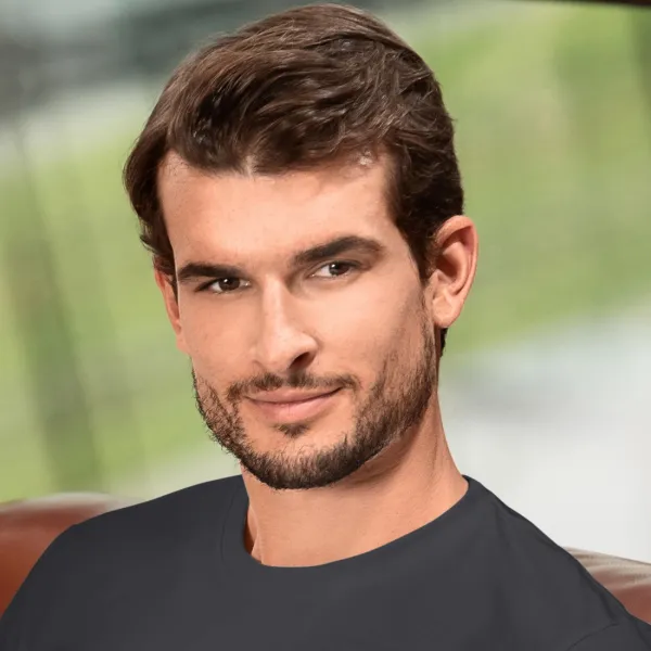 Uniseks majica veće težine - Klasičan okrugli izrez