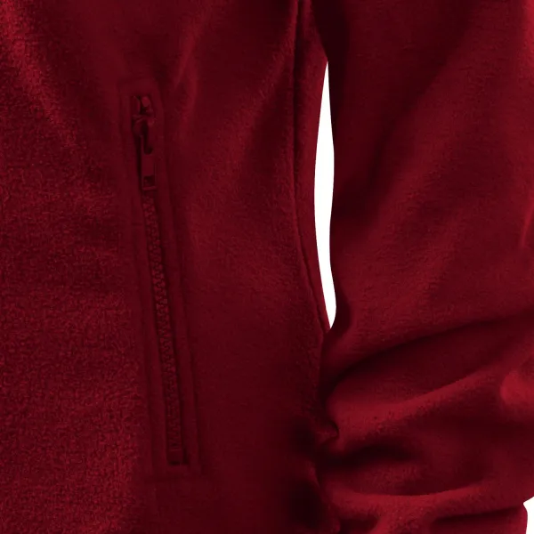 Ženska jakna od flisa - Praktični džepovi s patentnim zatvaračem