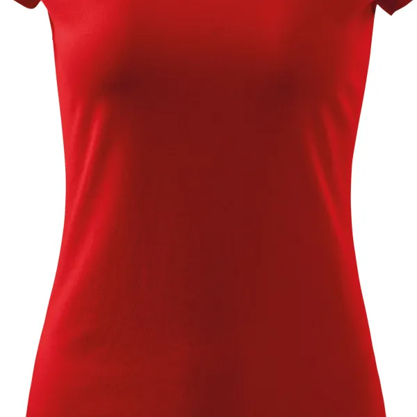 Ženska majica s vrlo kratkim rukavima - Nježno suženi kroj