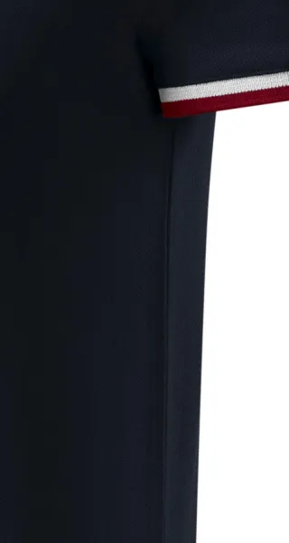 Muška polo majica s ovratnikom gore - Izrezano s bočnim šavovima