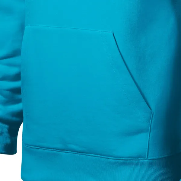 Muška trenirka s kapuljačom bez patentnog zatvarača - Torbica u stilu klokana