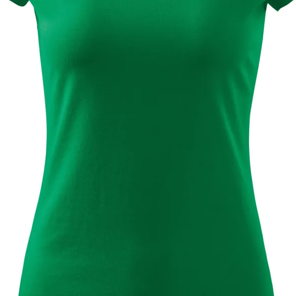 Ženska majica s vrlo kratkim rukavima - Nježno suženi kroj