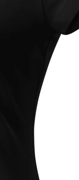 Ženska tanka majica kratkog kroja s okruglim izrezom - Kroj s bočnim šavovima