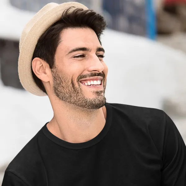 Muška majica dugih rukava - Klasičan okrugli izrez