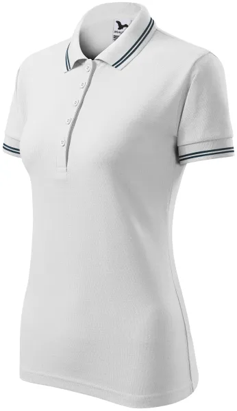 Ženska polo majica u kontrastu - Udobna ženska polo majica za svaki dan