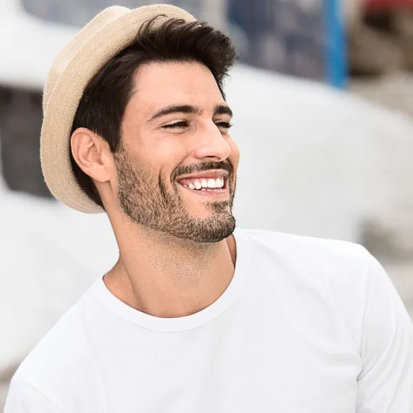 Muška majica dugih rukava - Klasičan okrugli izrez