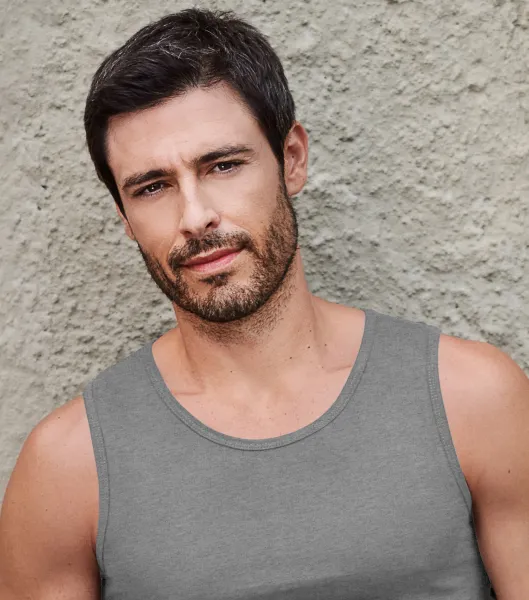 Muška majica bez rukava - Klasičan okrugli izrez