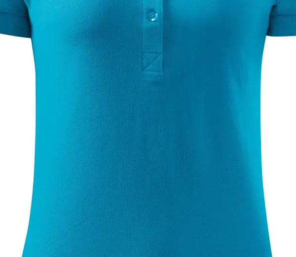 Ženska jednostavna polo majica - Blago sužen rez