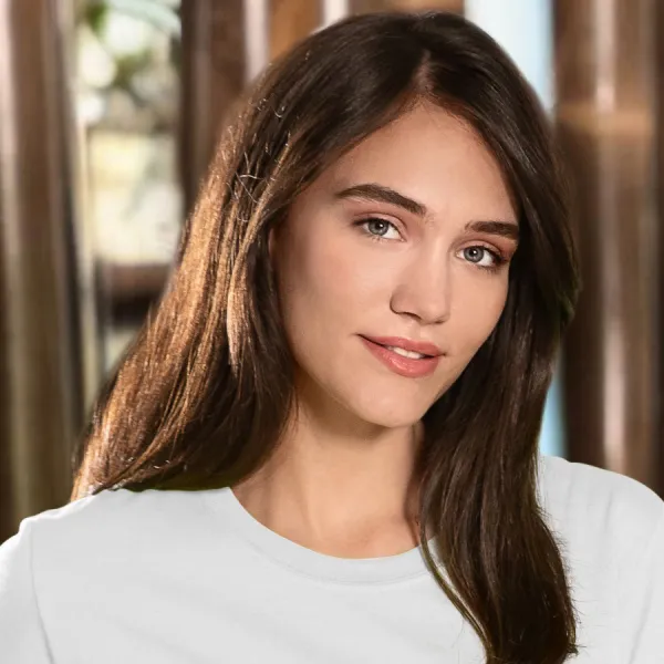 Ženska klasična majica - Klasičan okrugli izrez